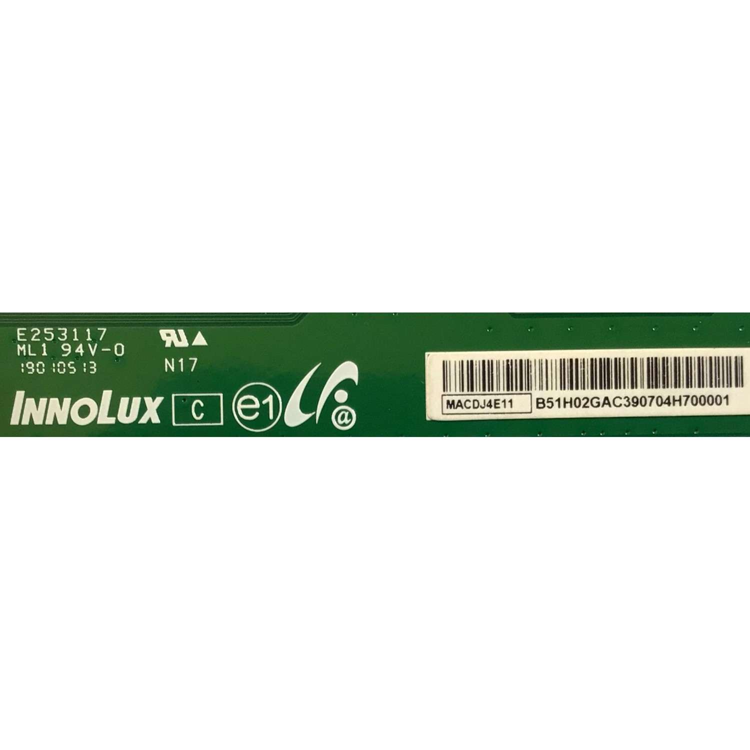 KIT DE TARJETAS PARA TV SHARP / MAIN 240178 / RSAG7.820.8252/ROH / FUENTE 242444 / RSAG7.820.8349/ROH / T-CON MACDJ4E11 / E253117 / PANEL HD580S1U02-L1\S0\GM\CKD\ROH / MODELO LC-58Q7370U - Imagen 3